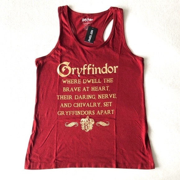 HARRY Potter Gryffindor Racerback Tank - Picture 2 of 5